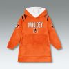 Cincinnati Bengals Who Dey Blanket Hoodie 3