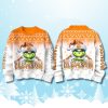 Clemson Tigers Christmas Snow Grinch 2025 Ugly Sweater 2