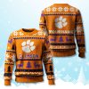 Clemson Tigers Custom Ugly Sweater 2025
