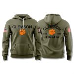 Clemson Tigers Military Appreciation Hoodie 2025