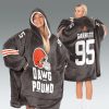 Cleveland Browns Dawg Pound Blanket Hoodie
