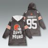 Cleveland Browns Dawg Pound Blanket Hoodie 2