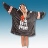 Cleveland Browns Dawg Pound Blanket Hoodie 4