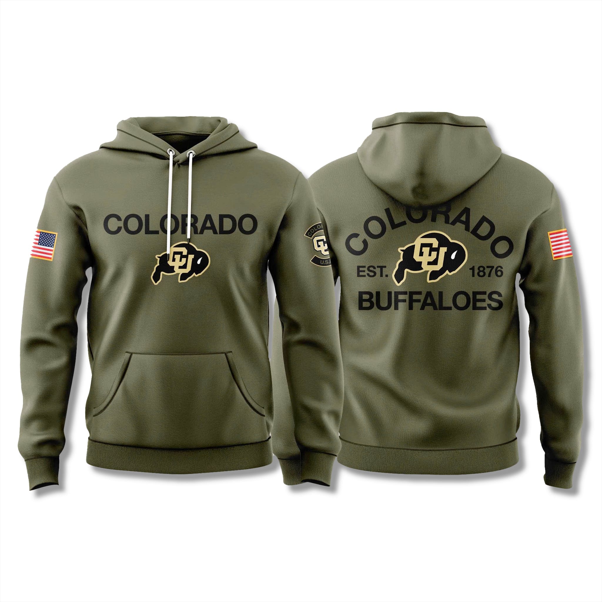 Colorado Buffaloes Military Appreciation Hoodie 2025 1 Colorado Buffaloes Military Appreciation Hoodie 2025 1