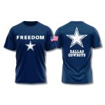 Cowboys x Charlie Kirk Freedom Shirt
