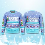 Cuddly As Cactus Funny Ugly Christmas Sweater
