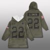 Dallas Cowboys 2025 Salute to Service Blanket Hoodie 2