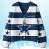 Dallas Cowboys Cardigan Christmas Sweater 2025
