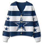 Cowboys Cardigan Christmas Sweater 2025