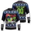 Dallas Cowboys Drink Up Grinch Ugly Christmas Sweater 2025 1