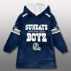 Dallas Cowboys Sundays Are For Dem Boyz Custom Blanket Hoodie 2