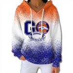 Broncos 2025 Christmas Gradient Waffle Hoodie