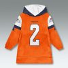 Denver Broncos Classic 2025 Blanket Hoodie 3