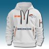 Denver Broncos EST 1959 Quarter Zip Hoodie