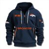 Denver Broncos EST 1959 Quarter Zip Hoodie 2