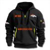 Denver Broncos EST 1959 Quarter Zip Hoodie 3