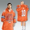 Broncos Let's Ride Unisex Blanket Hoodie 4 Denver Broncos Lets Ride Unisex Blanket Hoodie 2