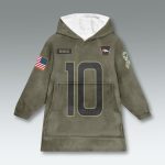 Broncos Salute To Service Blanket Hoodie
