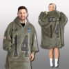 Detroit Lions 2025 Salute To Service Blanket Hoodie