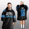 Detroit Lions 4th Down And Fuck It Unisex Blanket Hoodie