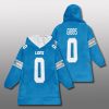 Detroit Lions Classic 2025 Unisex Blanket Hoodie 3