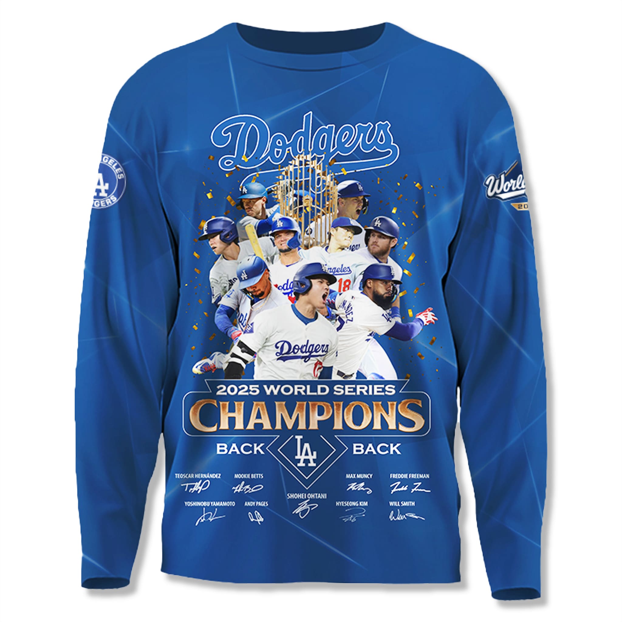 Dodger Back To Back Champions World Series Sweatshirt 2 Dodger Back To Back Champions World Series Sweatshirt 2