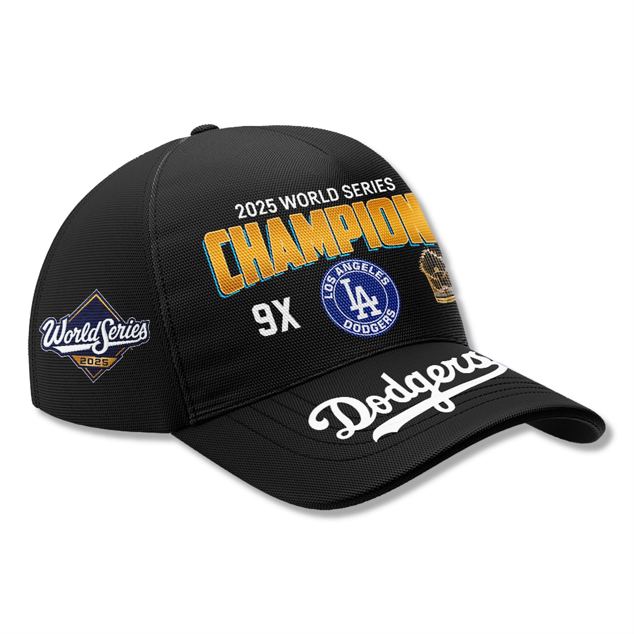 Dodgers 9x World Champions Hat 2025 3 Dodgers 9x World Champions Hat 2025