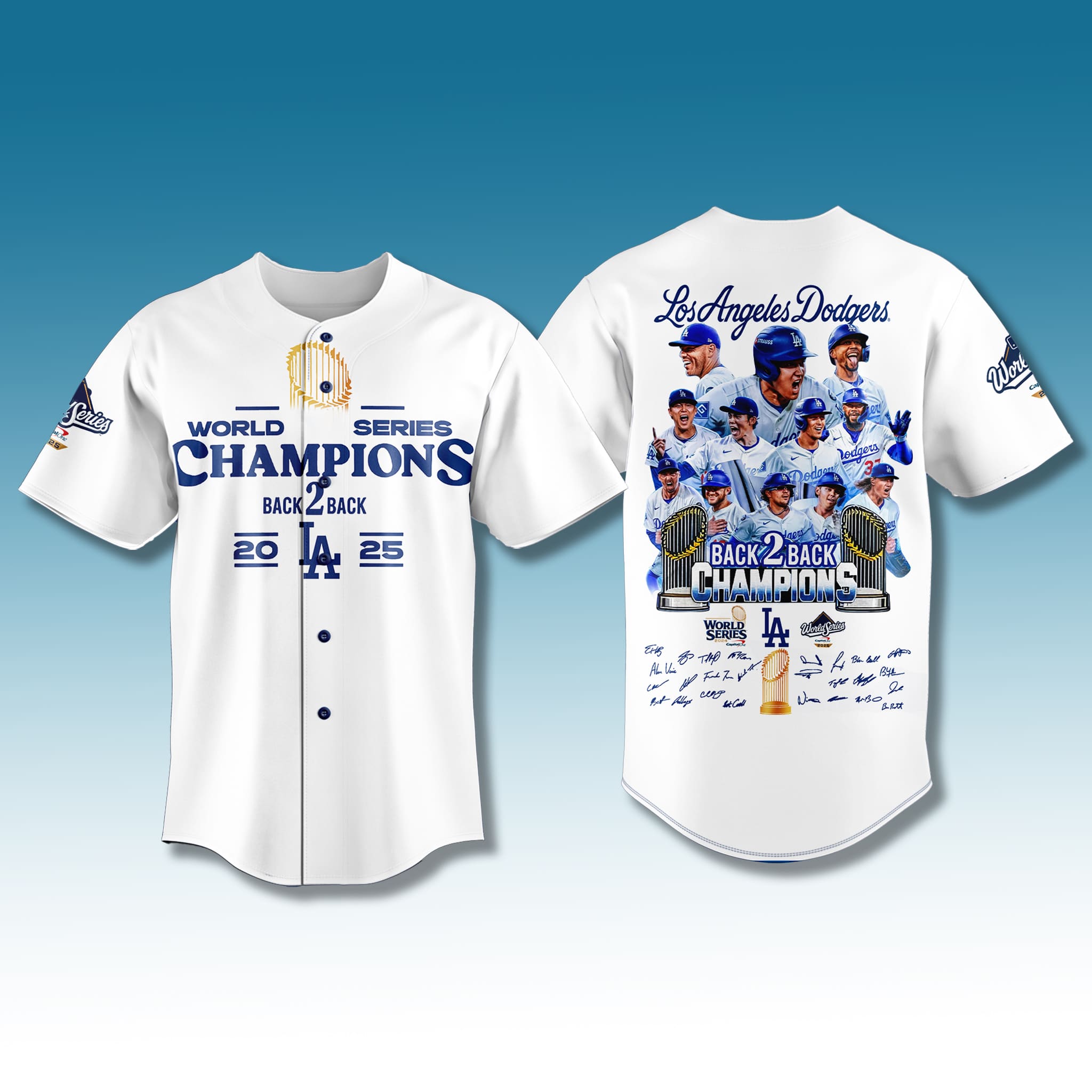 Dodgers Back To Back Champions Jersey 2025 1 Dodgers Back To Back Champions Jersey 2025 1