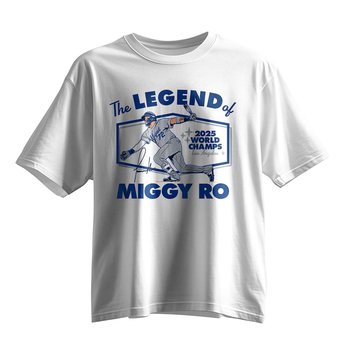 Dodgers Miguel Rojas 2025 World Champs Shirt 1 Dodgers Miguel Rojas 2025 World Champs Shirt 10