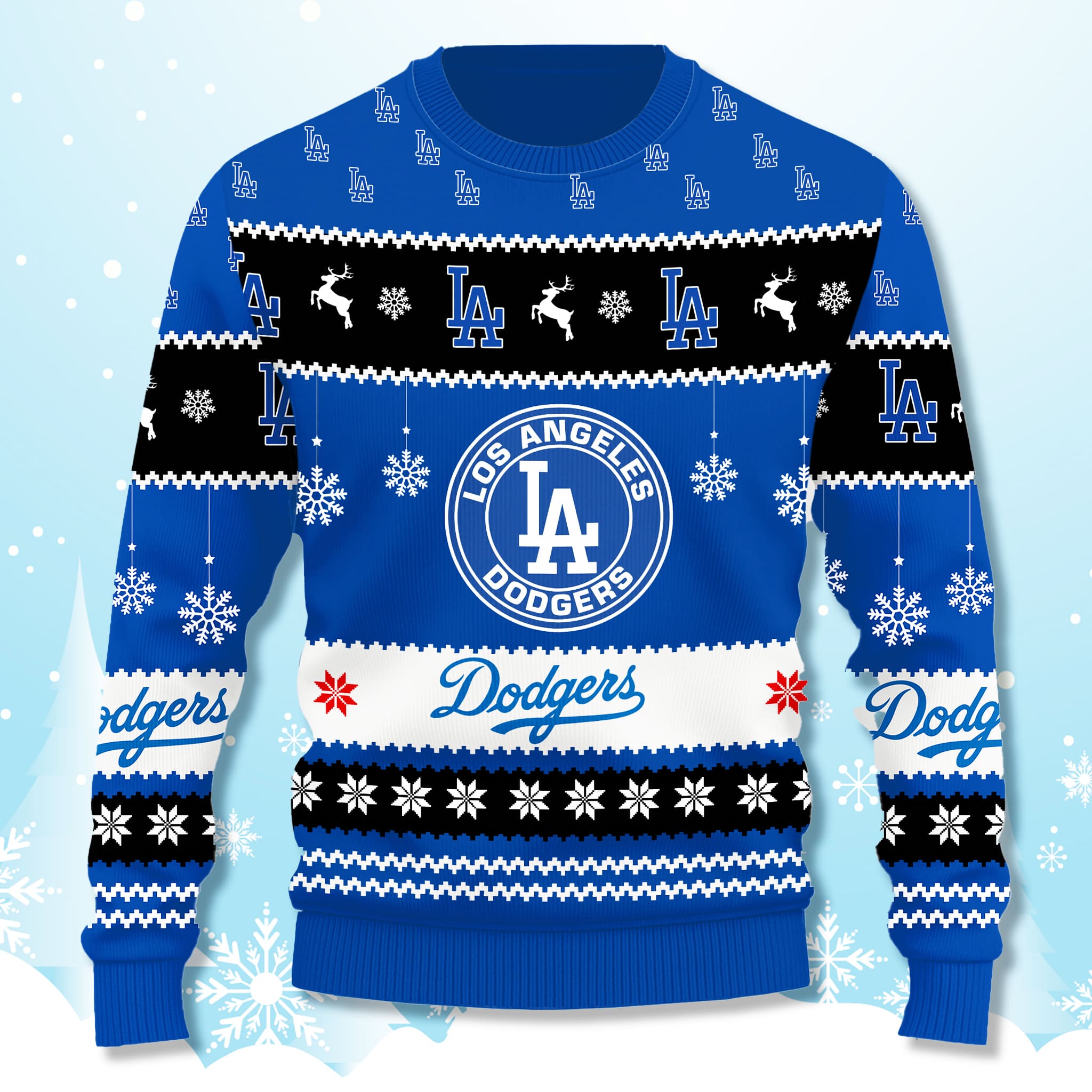 Dodgers World Series Champions Ugly Christmas Sweater 2025 Dodgers World Series Champions Ugly Christmas Sweater 2025