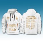 Dodgers World Series Team Roster 2025 Zip Hoodie