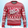 Dr Pepper Red Ugly Christmas Sweater