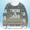 Drum And Bass Meme Ugly Christmas Sweater