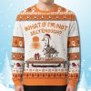 Duck What If Im Not Silly Enough Ugly Christmas Sweater 1