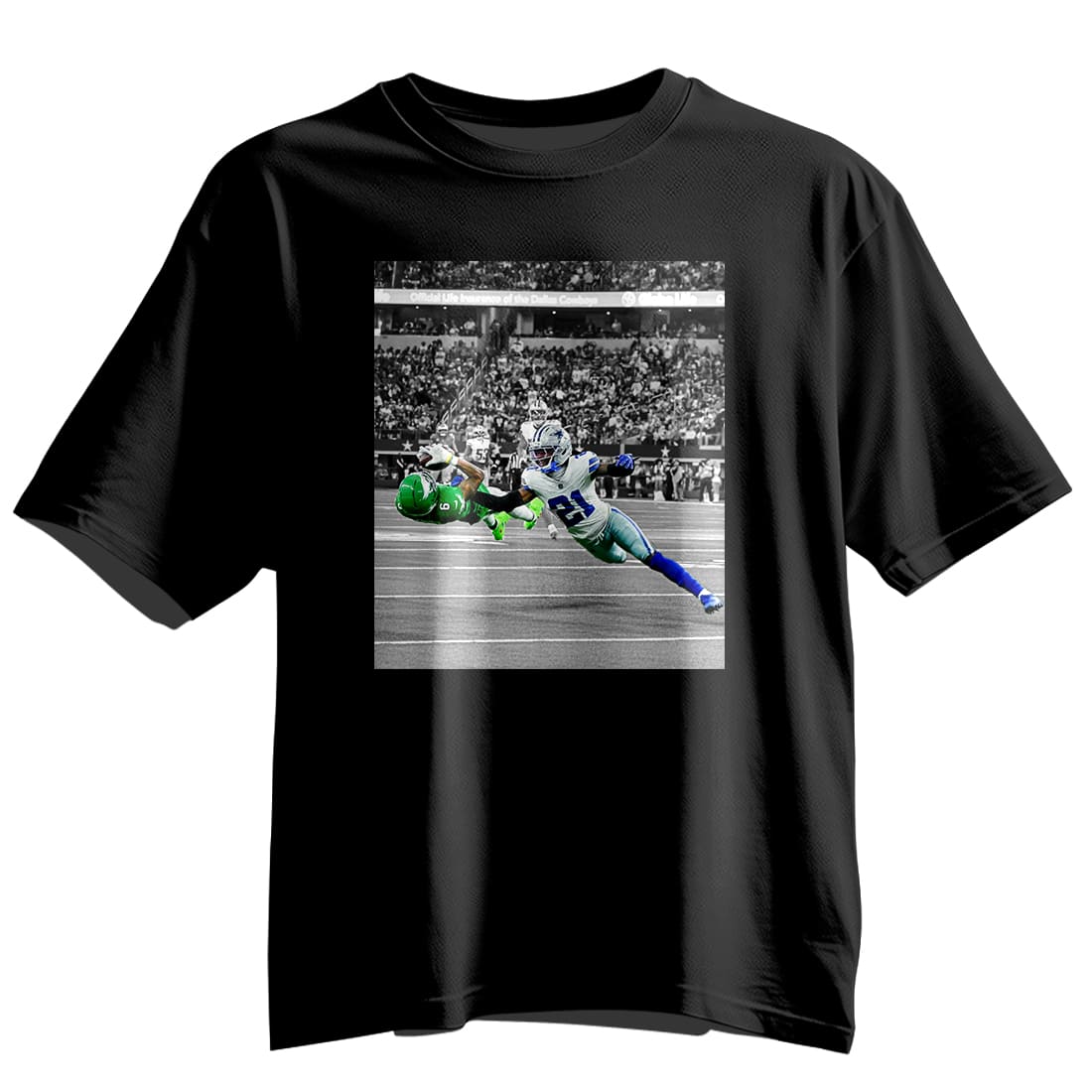 Eagles Devonta Smith Catch vs Cowboys Shirt 8 Eagles Devonta Smith Catch vs Cowboys Shirt 8