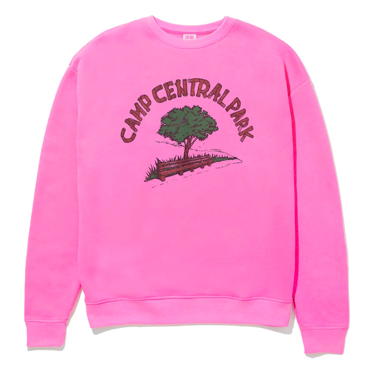 Erica Sinclair Camp Central Park Pink Sweatshirt 1 Erica Sinclair Camp Central Park Pink Sweatshirt 4
