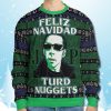 Feliz Navidad Turd Nuggets Ugly Christmas Sweater