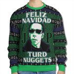 Feliz Navidad Turd Nuggets Ugly Christmas Sweater