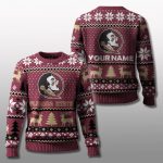Florida State Seminoles Christmas Personalized Ugly Sweater 2025
