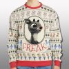 Freak Rudolph the Red Nosed Reindeer Ugly Christmas Sweater 3 Freak Rudolph the Red Nosed Reindeer Ugly Christmas Sweater
