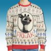 Freak Rudolph the Red Nosed Reindeer Ugly Christmas Sweater 2