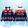 Make Fiction Orwell Again Christmas Cardigan Sweater 6 Make Fiction Orwell Again Christmas Cardigan Sweater 2