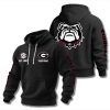 Georgia Bulldogs EST 1892 Waffle Hoodie 2