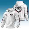 Georgia Bulldogs EST 1892 Waffle Hoodie 3