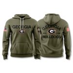 Georgia Bulldogs Military Appreciation Hoodie 2025