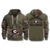 Georgia Bulldogs Military Camo Quarter Zip Hoodie 2025 5 Georgia Bulldogs Military Camo Quarter Zip Hoodie 2025 1