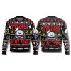 Ghost Busters Nobody Steps On A Church In My Town Christmas Ugly Sweater 3
