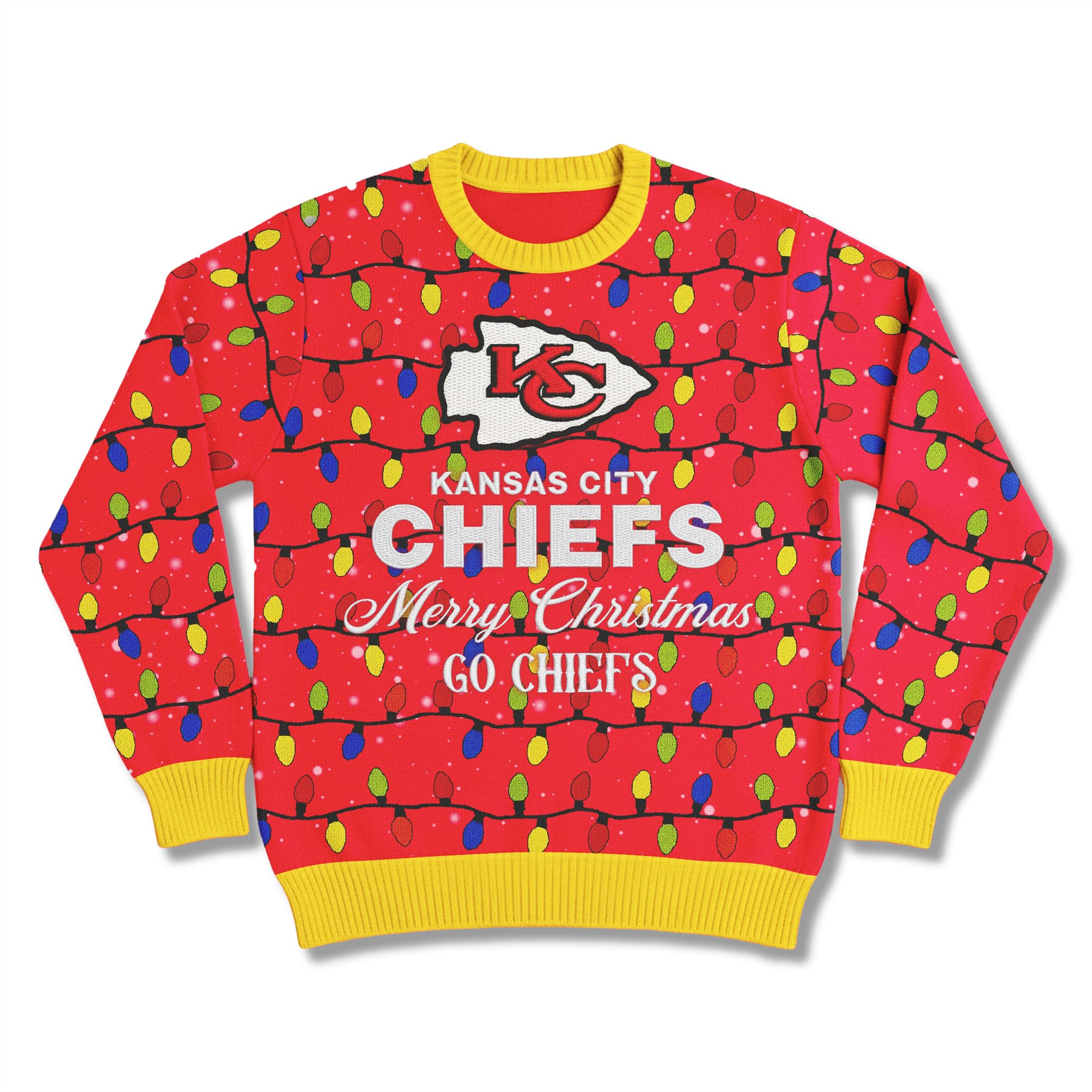 Go Chiefs 2025 Ugly Christmas Sweater 2 Go Chiefs 2025 Ugly Christmas Sweater 2