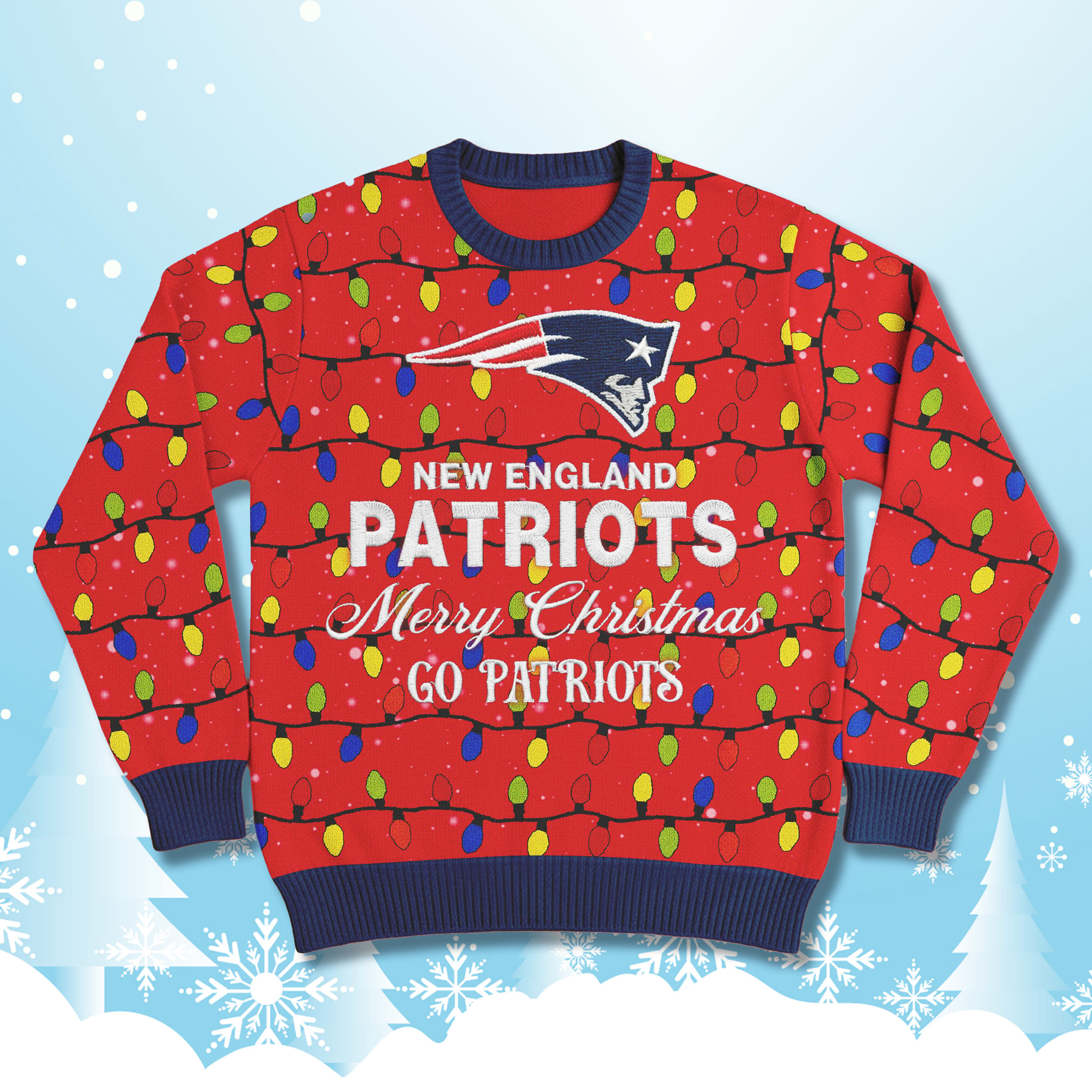 Go Patriots 2025 Ugly Christmas Sweater 4 Go Patriots 2025 Ugly Christmas Sweater