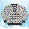Go Raiders Christmas Fairy Lights Ugly Sweater